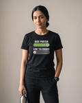 Low Tolerance Black Dhamkee gym t shirt