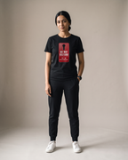 Do Not Disturb Black Dhamkee gym t shirt