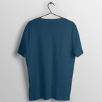 Gym Math Navy Blue gym t shirt back