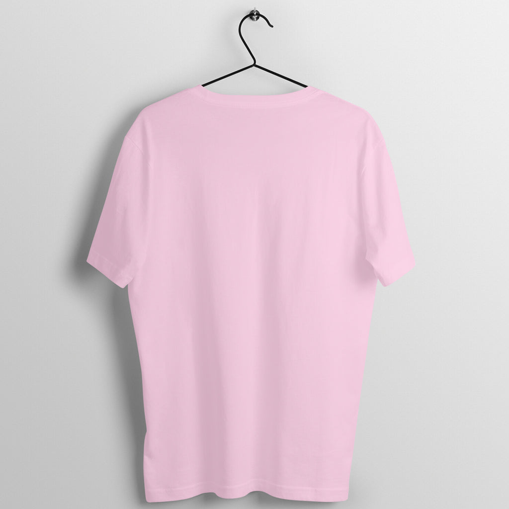 Lifts Like A Girl Light Pink gym t shirt back