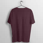 Anywhere Run Club Burgundy gym t shirt back