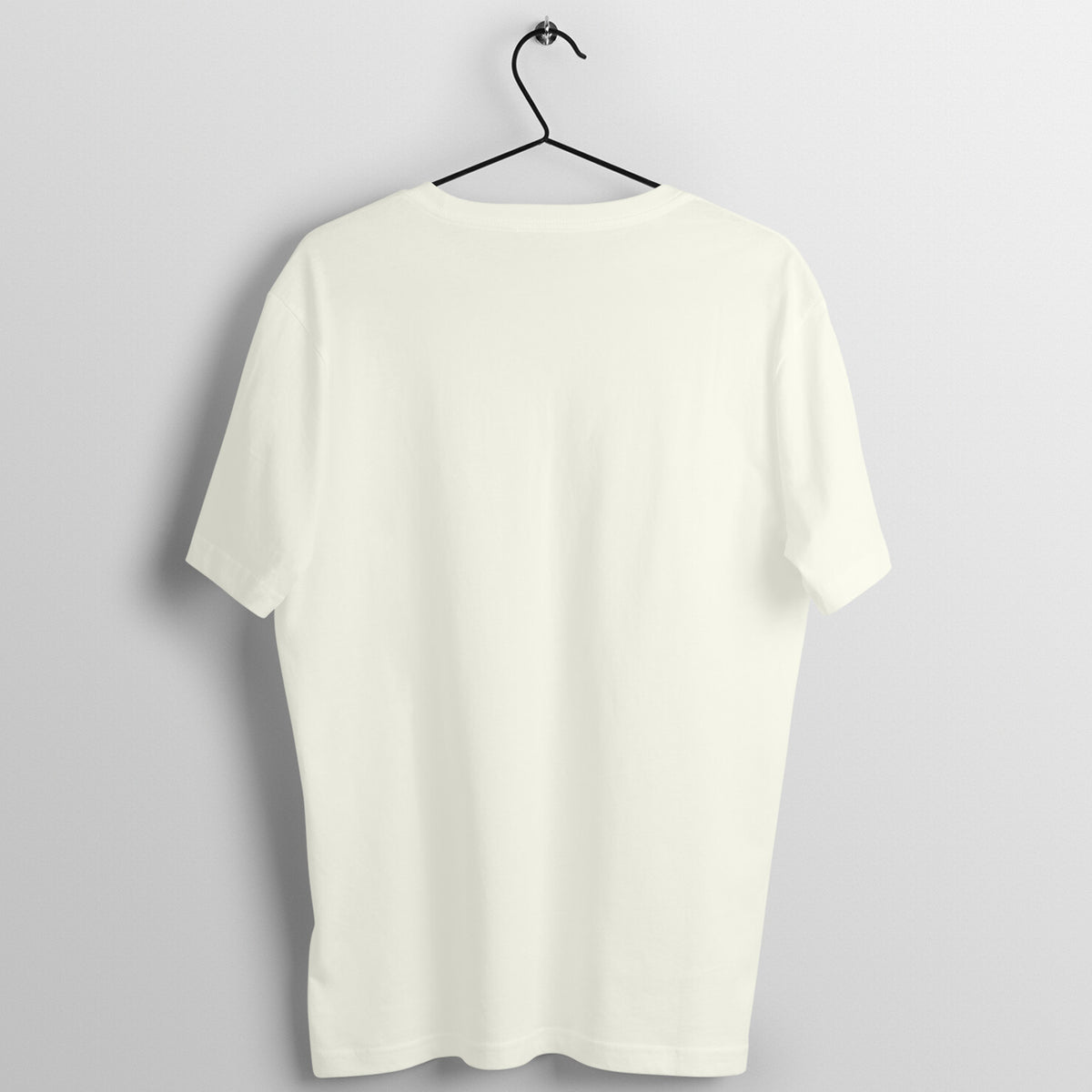 Property Of No One Ivory gym t shirt back