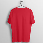 Left On Read Red gym t shirt back