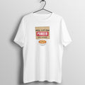 Will Lift For Paneer box fit gym t shirt for women in White, front view