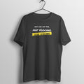 Mat Poochho box fit gym t shirt for women in Black, front view