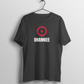 The Dhamkee Star Black gym t shirt front