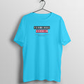 Terminal Cardio Sky Blue gym t shirt front