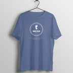Walk Club Of One Smoke Blue gym t shirt front