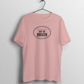 Slightly Out Of Breath Pastel Dusty gym t shirt front