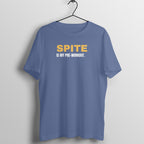 Spite Pre-Workout Smoke Blue gym t shirt front